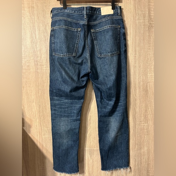 Everlane Dark Blue The Cheeky Jean Size 30 Cropped - Picture 2 of 12